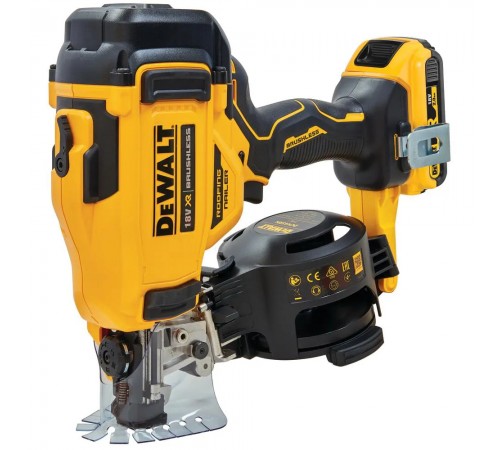 Пістолет цвяхозабивний акумуляторний безщітковий DeWALT DCN45RND2