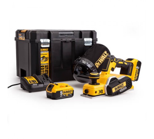 Рубанок акумуляторний DeWALT DCP580P2