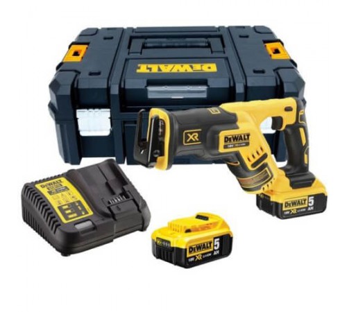 Акумуляторна шабельна пилка DeWALT DCS367P2