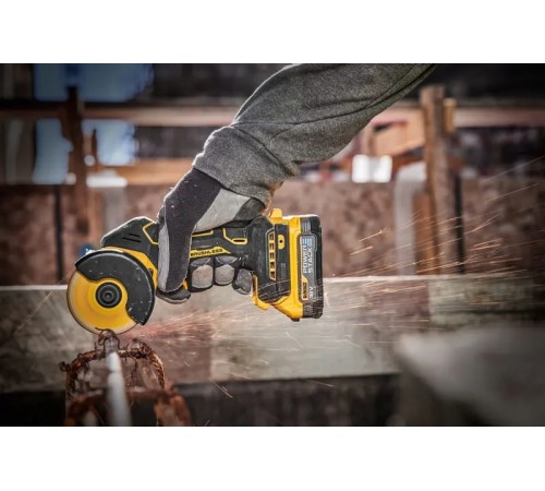 Пила дискова універсальна акумуляторна безщіткова DeWALT DCS438N