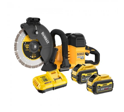 Пила відрізна акумуляторна (акумуляторний різак) 230 мм DeWALT DCS691X2