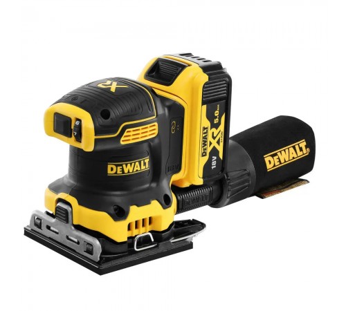 Шліфмашина вібраційна акумуляторна DeWALT DCW200P2