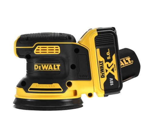 Шліфмашина ексцентрикова акумуляторна безщіткова DeWALT DCW210P2