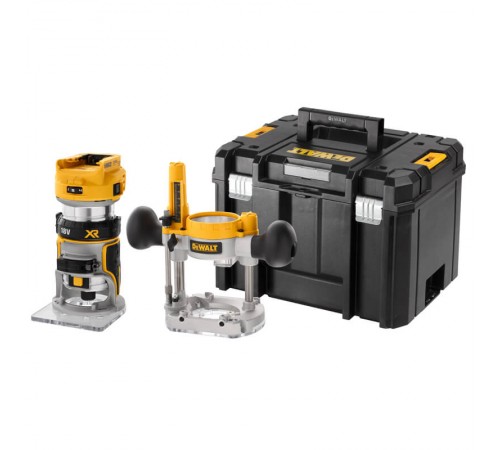 Фрезер багатофункціональний акумуляторний безщітковий DeWALT DCW604NT