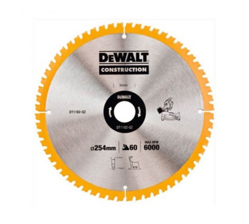 Пиляльний диск DeWALT DT1182