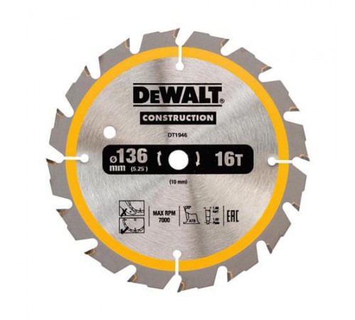 Пиляльний диск DeWALT DT1946