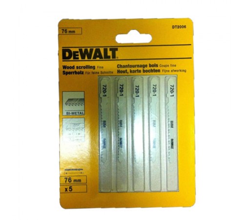 Полотно пиляльне DeWALT DT2006XM