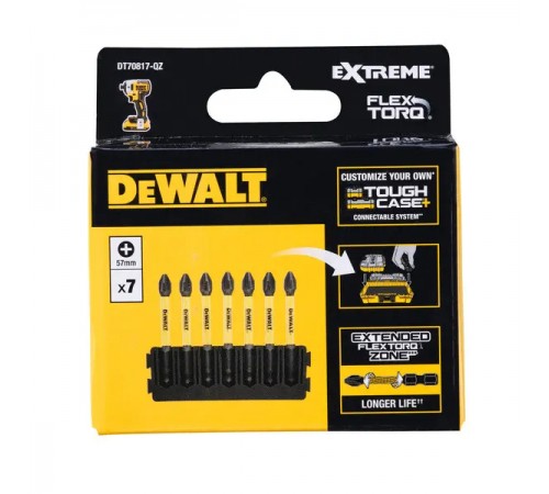 Касета з бітами FlexTorq DeWALT DT70817