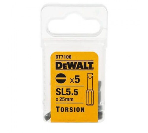 Набір біт TORSION DeWALT DT7106