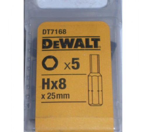 Набір біт TORSION DeWALT DT7168