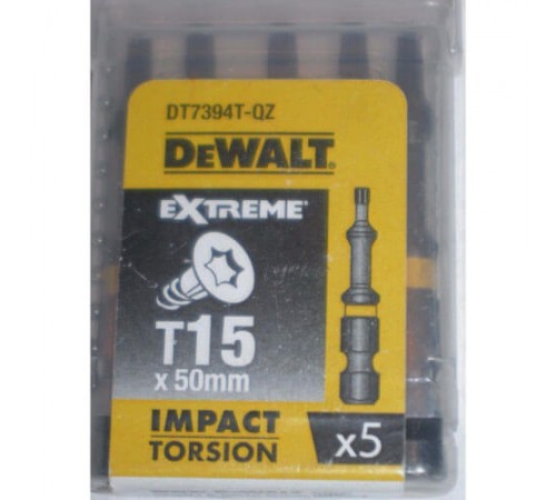 Набір біт IMPACT TORSION EXTREME DeWALT DT7394T