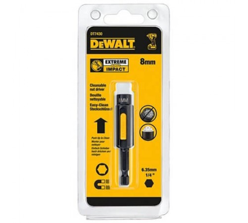 Головка шестигранник магнітна DeWALT DT7430