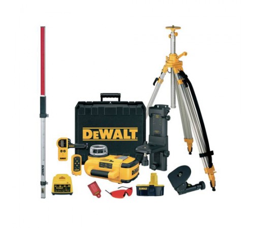 Лазерний нівелір ротаційний DeWALT DW079PKH