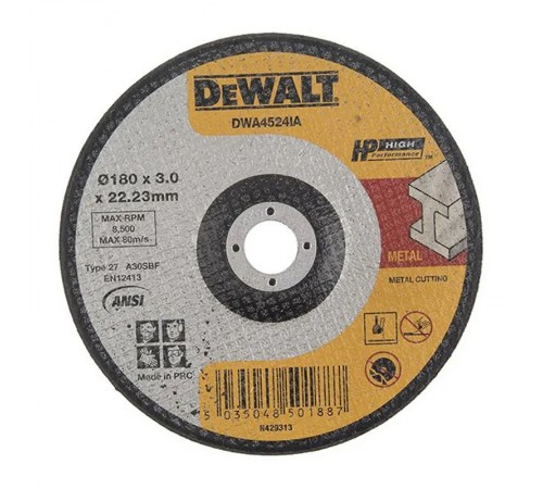 Коло відрізне HIGH PERFORMANCE DeWALT DWA4524IA