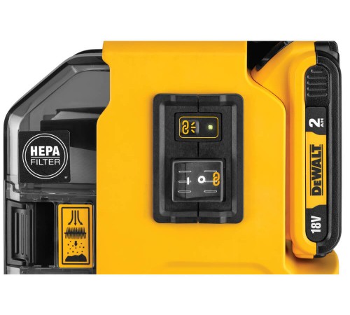 Пилосос акумуляторний безщітковий DeWALT DWH161N