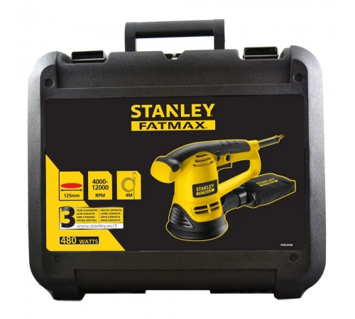 Шліфмашина ексцентрикова мережева STANLEY FATMAX FME440K