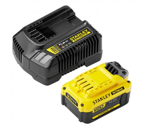 Зарядний пристрій та 1 акумулятор STANLEY FATMAX SFMCB14M1