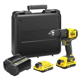 Дрель-шуруповерт аккумуляторная бесщёточная STANLEY FATMAX SFMCD710D2K