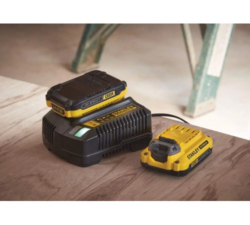 Дрель-шуруповерт аккумуляторная бесщёточная STANLEY FATMAX SFMCD710D2K