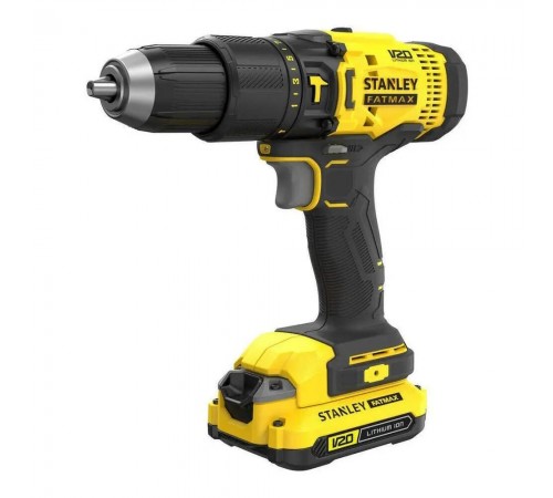 Дрель-шуруповерт аккумуляторная бесщёточная STANLEY FATMAX SFMCD711C2K