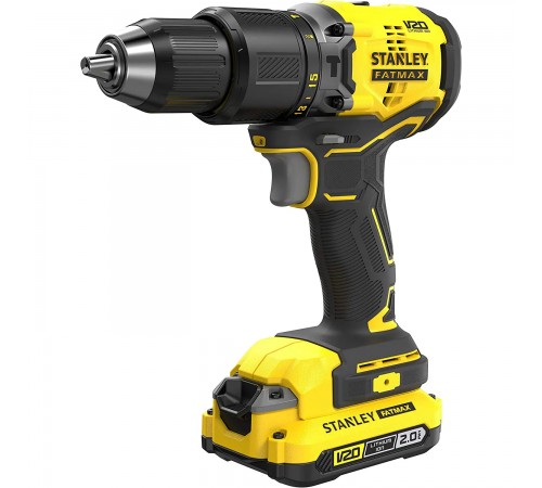 Дриль-шуруповерт акумуляторний безщітковий STANLEY FATMAX SFMCD715D2K