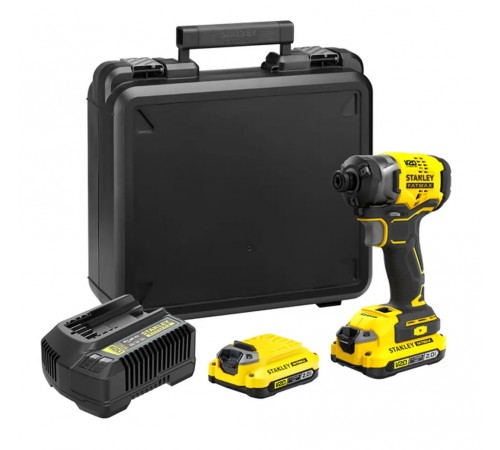 Гайковерт ударний акумуляторний STANLEY FATMAX SFMCF820D2K