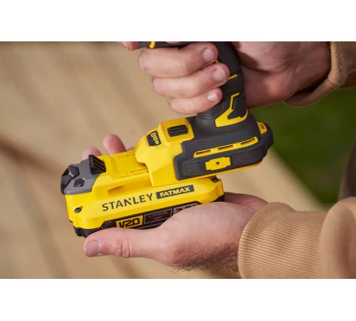 Гайковерт ударний акумуляторний STANLEY FATMAX SFMCF820D2K