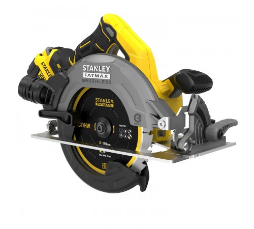 Пила циркулярна акумуляторна STANLEY FATMAX SFMCS550M2K