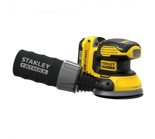 Шліфмашина ексцентрикова акумуляторна безщіткова STANLEY FATMAX SFMCW220D1S