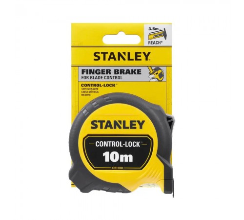 Вимірювальна рулетка CONTROL-LOCK 10 м, STANLEY STHT37233-0