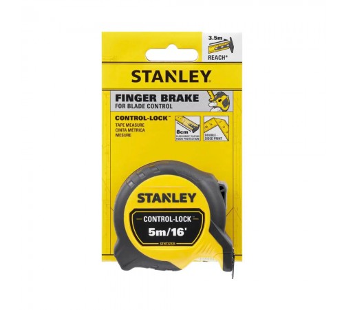 Рулетка измерительная CONTROL-LOCK 5 м, STANLEY STHT37235-5