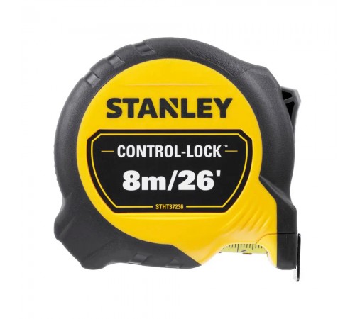 Вимірювальна рулетка CONTROL-LOCK 8 м/26", STANLEY STHT37236-5