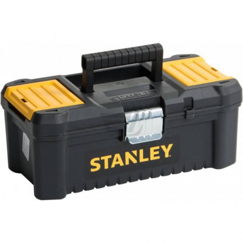 Ящик ESSENTIAL пластиковый с металлическими защелками, размер 316x156x128 мм (12.5?) STANLEY STST1-75515