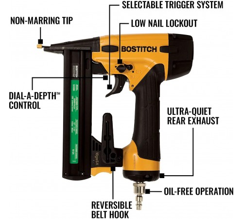 Пістолет скобозабивний пневматичний BOSTITCH SX1838-E